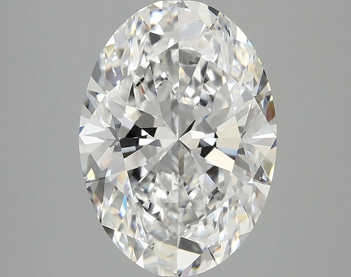 3.07 Carat Oval Shaped Ideal Cut VVS2 IGI Certified Lab Grown Diamond