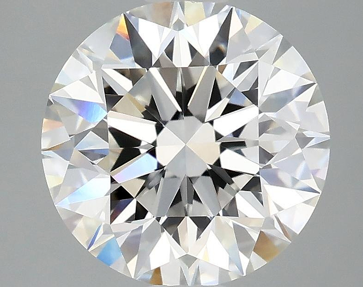2.94 Carat Round Shaped Excellent Cut VVS2 IGI Certified Lab Grown Diamond