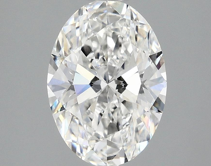 2.05 Carat Oval Shaped Ideal Cut VVS2 IGI Certified Lab Grown Diamond