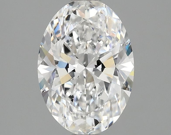 1.55 Carat Oval Shaped Ideal Cut VVS2 IGI Certified Lab Grown Diamond