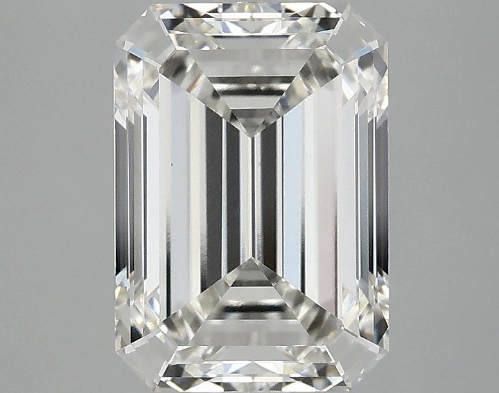 3.1 Carat Emerald Shaped Ideal Cut VS1 IGI Certified Lab Grown Diamond