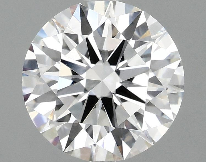 2.09 Carat Round Shaped Ideal Cut VVS2 IGI Certified Lab Grown Diamond