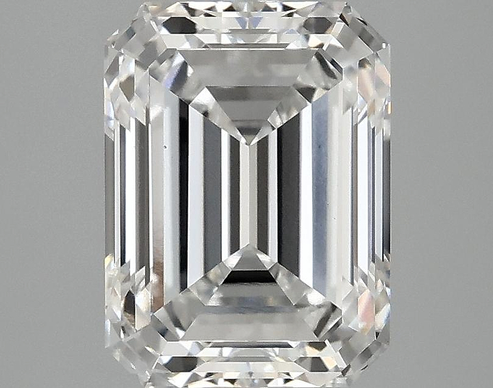 3.02 Carat Emerald Shaped Excellent Cut VS1 IGI Certified Lab Grown Diamond