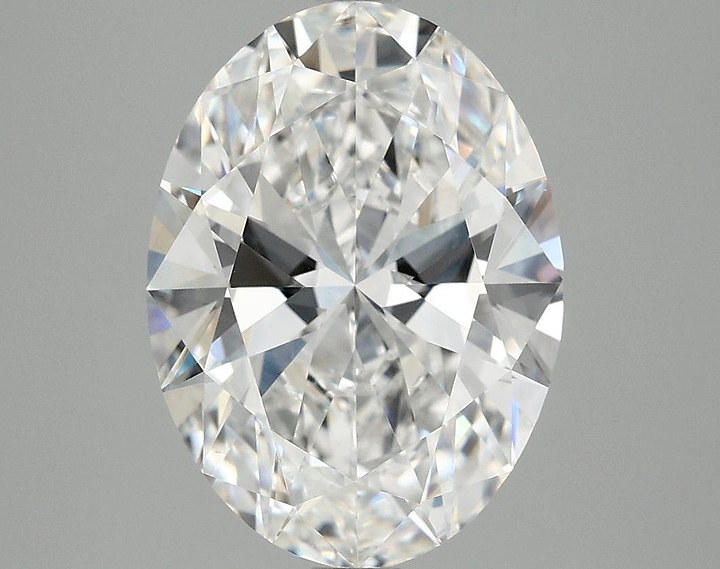 3.68 Carat Oval Shaped Excellent Cut VVS2 IGI Certified Lab Grown Diamond
