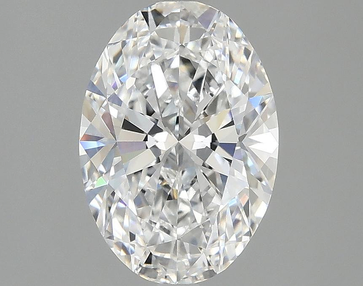 2.02 Carat Oval Shaped Ideal Cut VVS2 IGI Certified Lab Grown Diamond