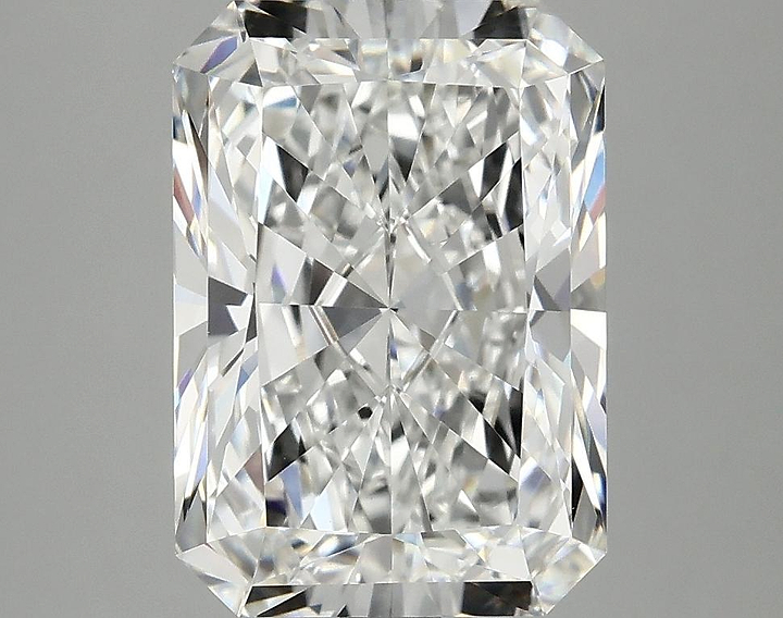 4.09 Carat Radiant Shaped Ideal Cut VVS2 IGI Certified Lab Grown Diamond
