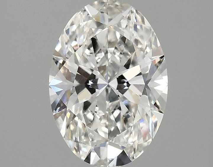 1.63 Carat Oval Shaped Ideal Cut VVS2 IGI Certified Lab Grown Diamond