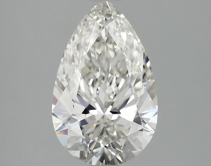 2.03 Carat Pear Shaped Ideal Cut VS1 IGI Certified Lab Grown Diamond