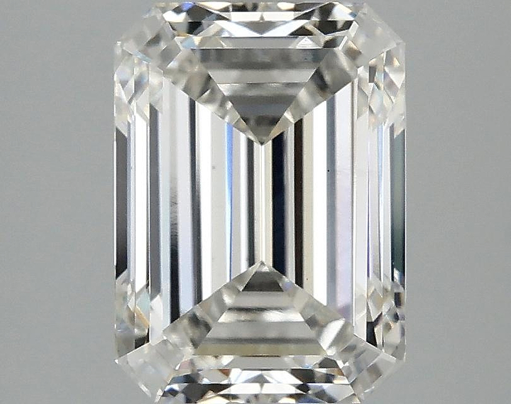 2.98 Carat Emerald Shaped Excellent Cut VS1 IGI Certified Lab Grown Diamond