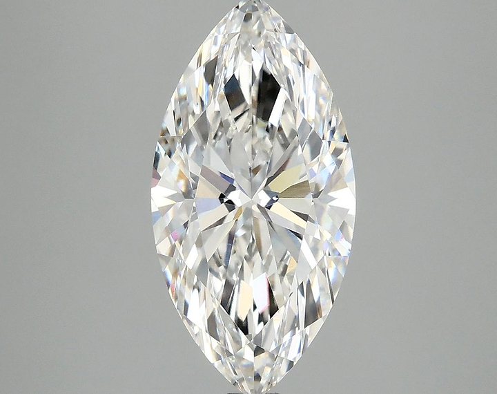 3.01 Carat Marquise Shaped Ideal Cut VVS2 IGI Certified Lab Grown Diamond