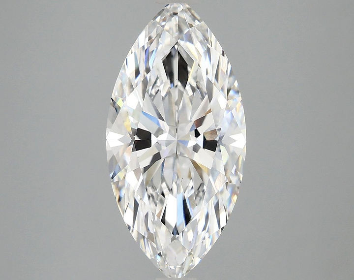 3.09 Carat Marquise Shaped Ideal Cut VS1 IGI Certified Lab Grown Diamond