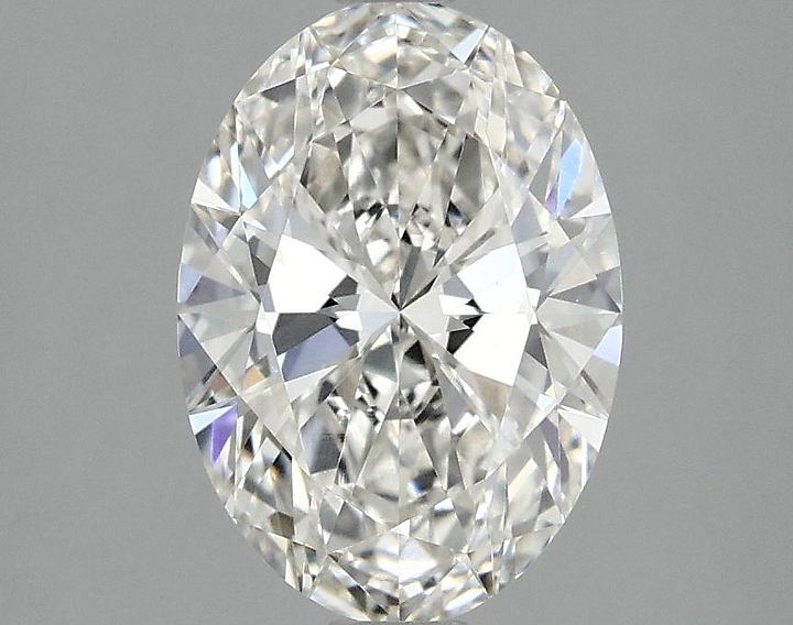 2.0 Carat Oval Shaped Ideal Cut VVS2 IGI Certified Lab Grown Diamond
