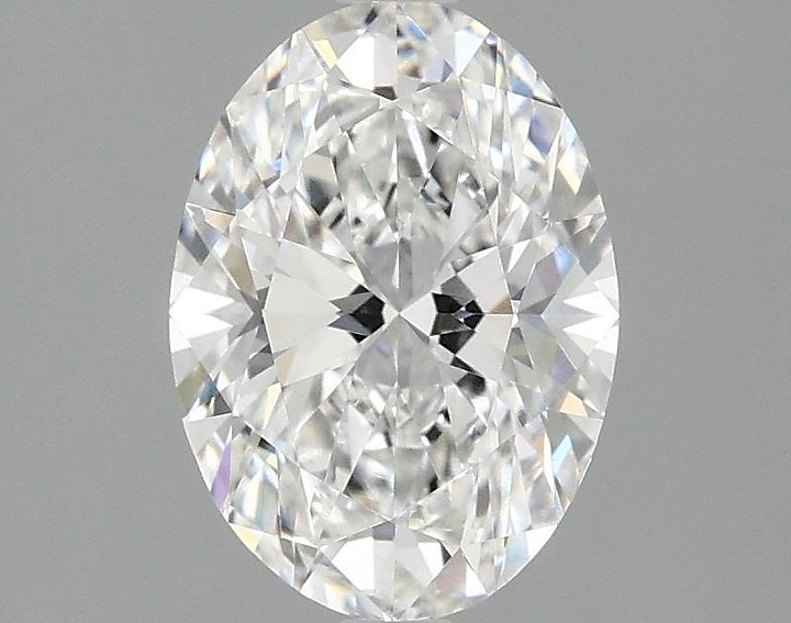 1.58 Carat Oval Shaped Ideal Cut VVS2 IGI Certified Lab Grown Diamond