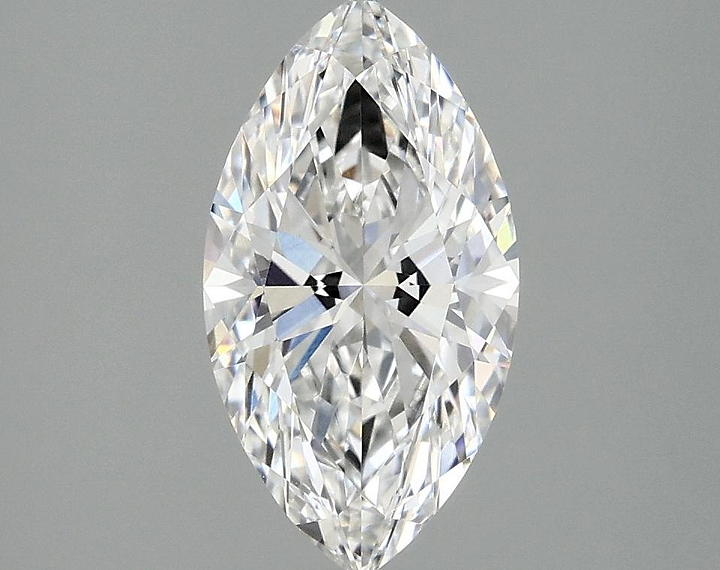 1.58 Carat Marquise Shaped Excellent Cut VVS2 IGI Certified Lab Grown Diamond
