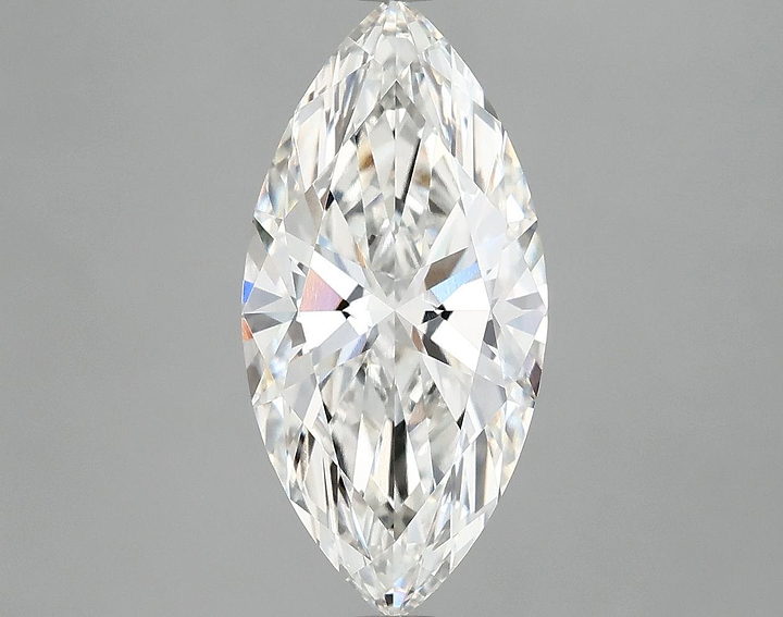 3.03 Carat Marquise Shaped Excellent Cut VVS2 IGI Certified Lab Grown Diamond