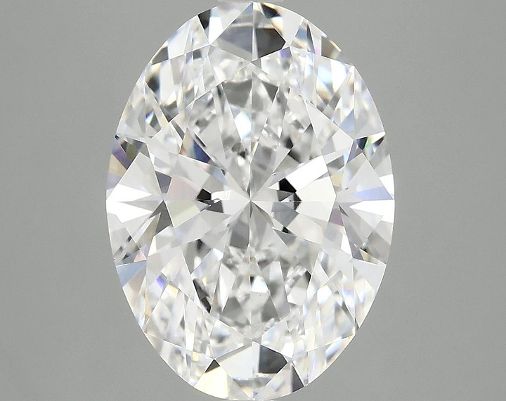 4.1 Carat Oval Shaped Ideal Cut VVS2 IGI Certified Lab Grown Diamond