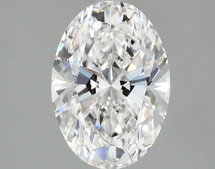 1.58 Carat Oval Shaped Ideal Cut VVS2 IGI Certified Lab Grown Diamond