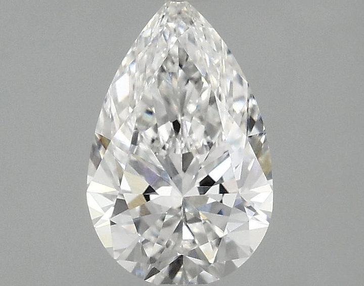 0.97 Carat Pear Shaped Ideal Cut VVS2 IGI Certified Lab Grown Diamond