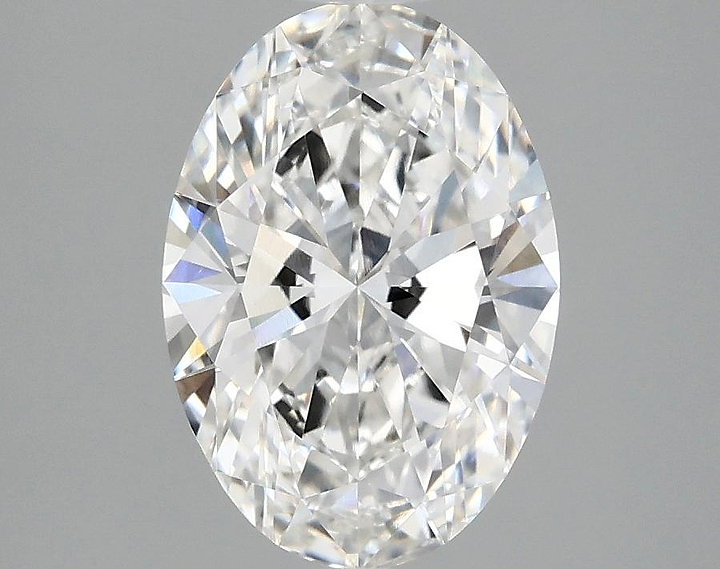 2.09 Carat Oval Shaped Ideal Cut VVS2 IGI Certified Lab Grown Diamond