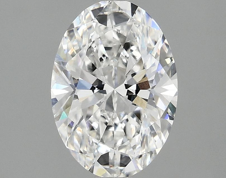 1.58 Carat Oval Shaped Ideal Cut VVS2 IGI Certified Lab Grown Diamond