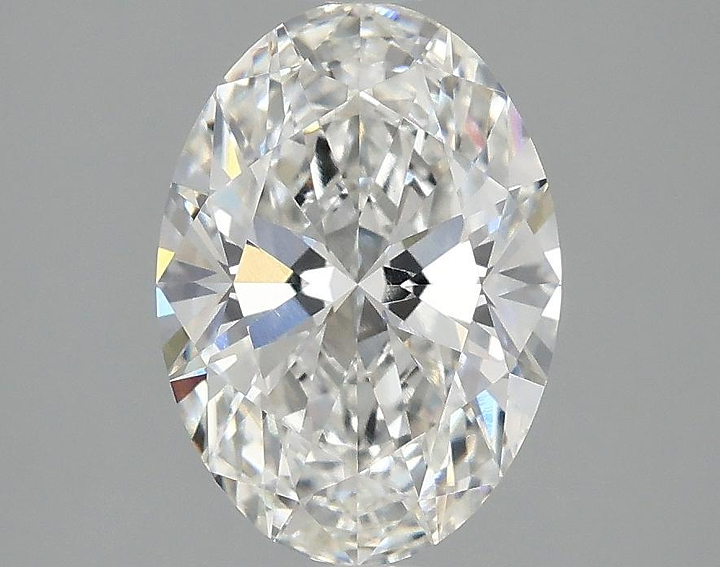 2.02 Carat Oval Shaped Ideal Cut VVS2 IGI Certified Lab Grown Diamond
