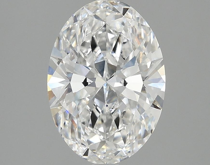 2.03 Carat Oval Shaped Ideal Cut VVS2 IGI Certified Lab Grown Diamond