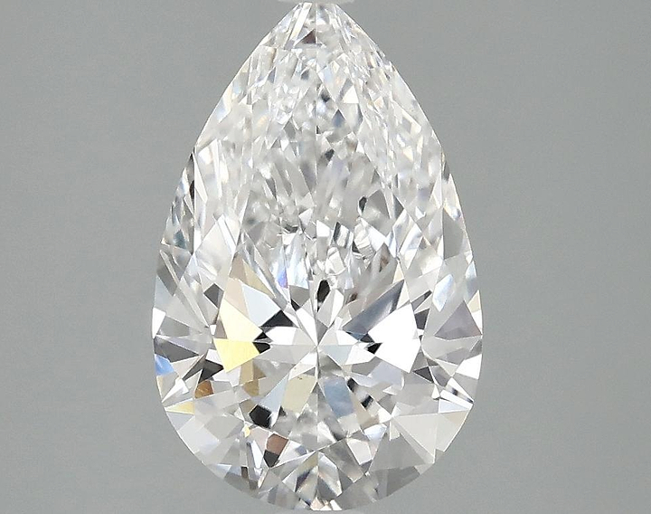 1.9 Carat Pear Shaped Ideal Cut VVS2 IGI Certified Lab Grown Diamond