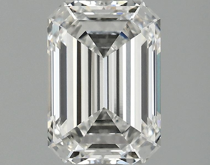 2.09 Carat Emerald Shaped Ideal Cut VVS2 IGI Certified Lab Grown Diamond