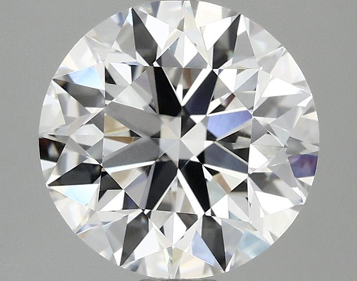 3.09 Carat Round Shaped Excellent Cut VVS2 IGI Certified Lab Grown Diamond