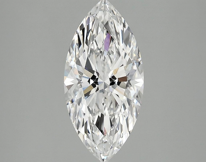 2.06 Carat Marquise Shaped Excellent Cut VS1 IGI Certified Lab Grown Diamond