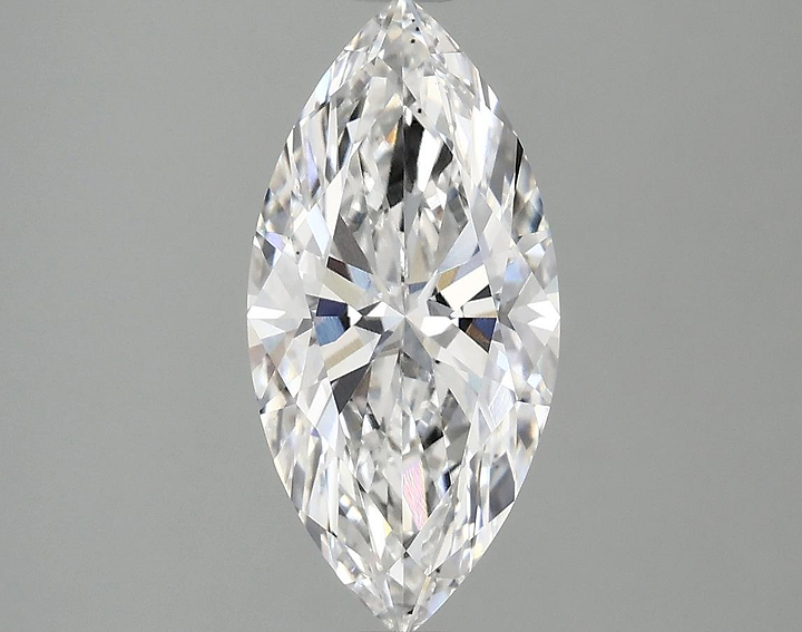 2.09 Carat Marquise Shaped Excellent Cut VS1 IGI Certified Lab Grown Diamond