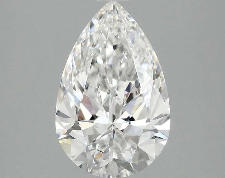 2.01 Carat Pear Shaped Ideal Cut VVS2 IGI Certified Lab Grown Diamond