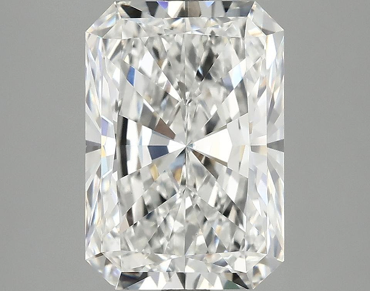 4.09 Carat Radiant Shaped Ideal Cut VVS2 IGI Certified Lab Grown Diamond