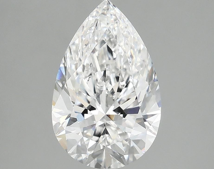 2.03 Carat Pear Shaped Ideal Cut VVS2 IGI Certified Lab Grown Diamond