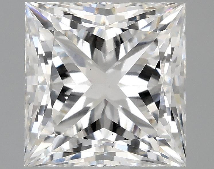 2.1 Carat Princess Shaped Ideal Cut VS1 IGI Certified Lab Grown Diamond