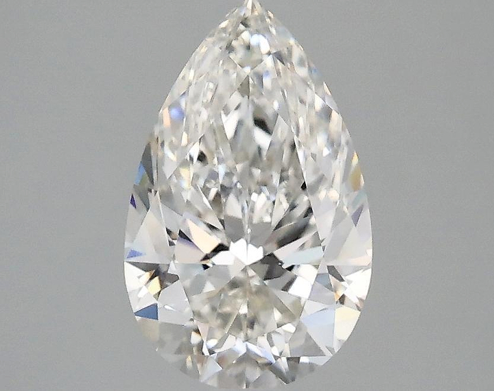 1.5 Carat Pear Shaped Ideal Cut VVS2 IGI Certified Lab Grown Diamond