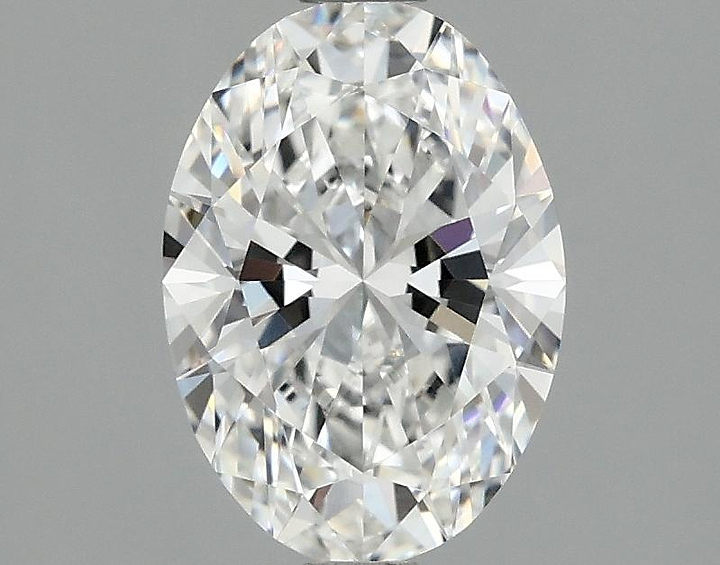 1.58 Carat Oval Shaped Ideal Cut VVS2 IGI Certified Lab Grown Diamond