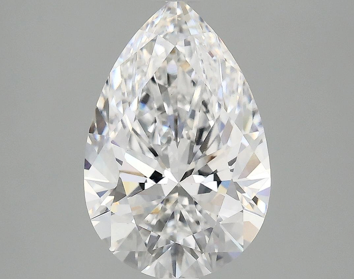 3.08 Carat Pear Shaped Excellent Cut VS1 IGI Certified Lab Grown Diamond