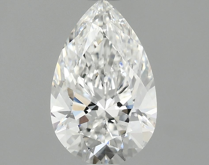 1.09 Carat Pear Shaped Ideal Cut VVS2 IGI Certified Lab Grown Diamond