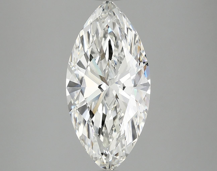 2.97 Carat Marquise Shaped Excellent Cut VVS2 IGI Certified Lab Grown Diamond