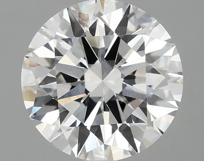 2.07 Carat Round Shaped Ideal Cut VVS2 IGI Certified Lab Grown Diamond