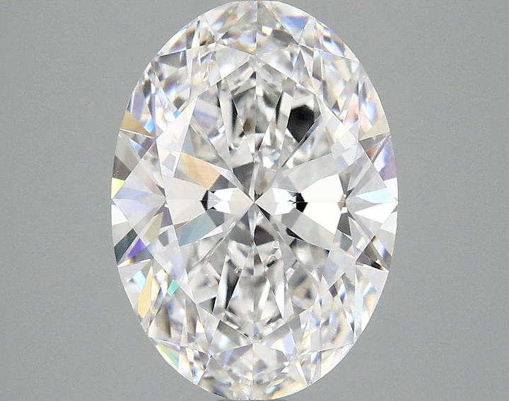 3.1 Carat Oval Shaped Ideal Cut VVS2 IGI Certified Lab Grown Diamond