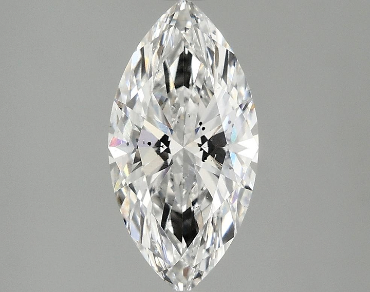 1.54 Carat Marquise Shaped Ideal Cut SI1 IGI Certified Lab Grown Diamond