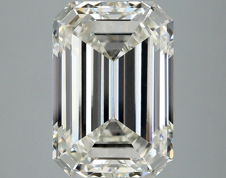 6.27 Carat Emerald Shaped Ideal Cut VS1 IGI Certified Lab Grown Diamond