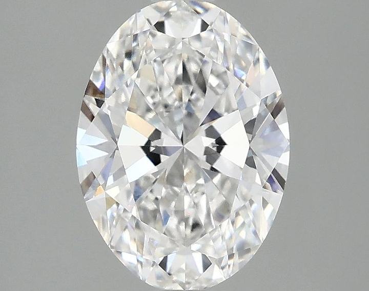 2.08 Carat Oval Shaped Ideal Cut VVS2 IGI Certified Lab Grown Diamond