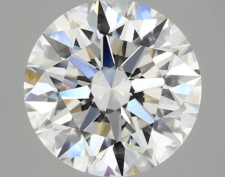 3.02 Carat Round Shaped Ideal Cut VVS2 IGI Certified Lab Grown Diamond