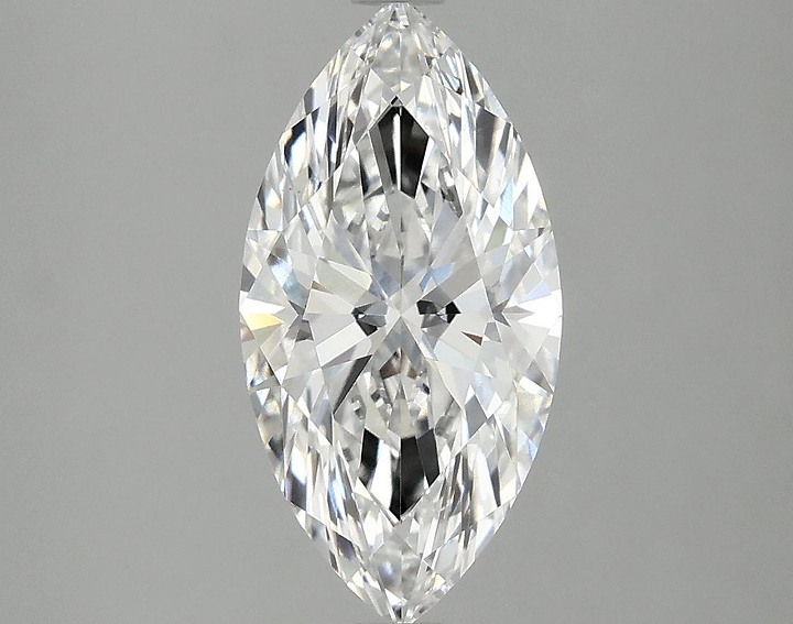 2.07 Carat Marquise Shaped Ideal Cut VVS2 IGI Certified Lab Grown Diamond