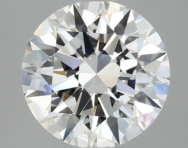 3.01 Carat Round Shaped Ideal Cut VVS2 IGI Certified Lab Grown Diamond