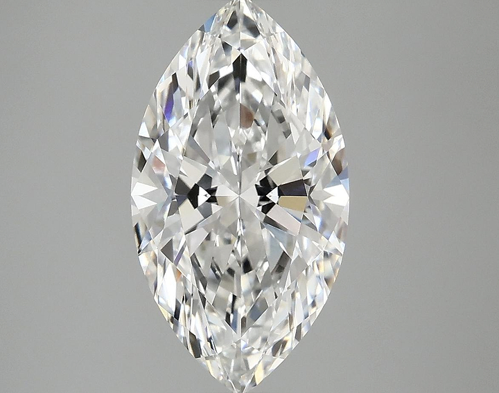 2.93 Carat Marquise Shaped Excellent Cut VS1 IGI Certified Lab Grown Diamond