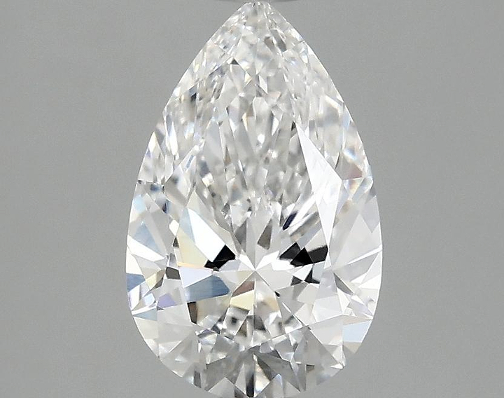 1.39 Carat Pear Shaped Ideal Cut VVS2 IGI Certified Lab Grown Diamond